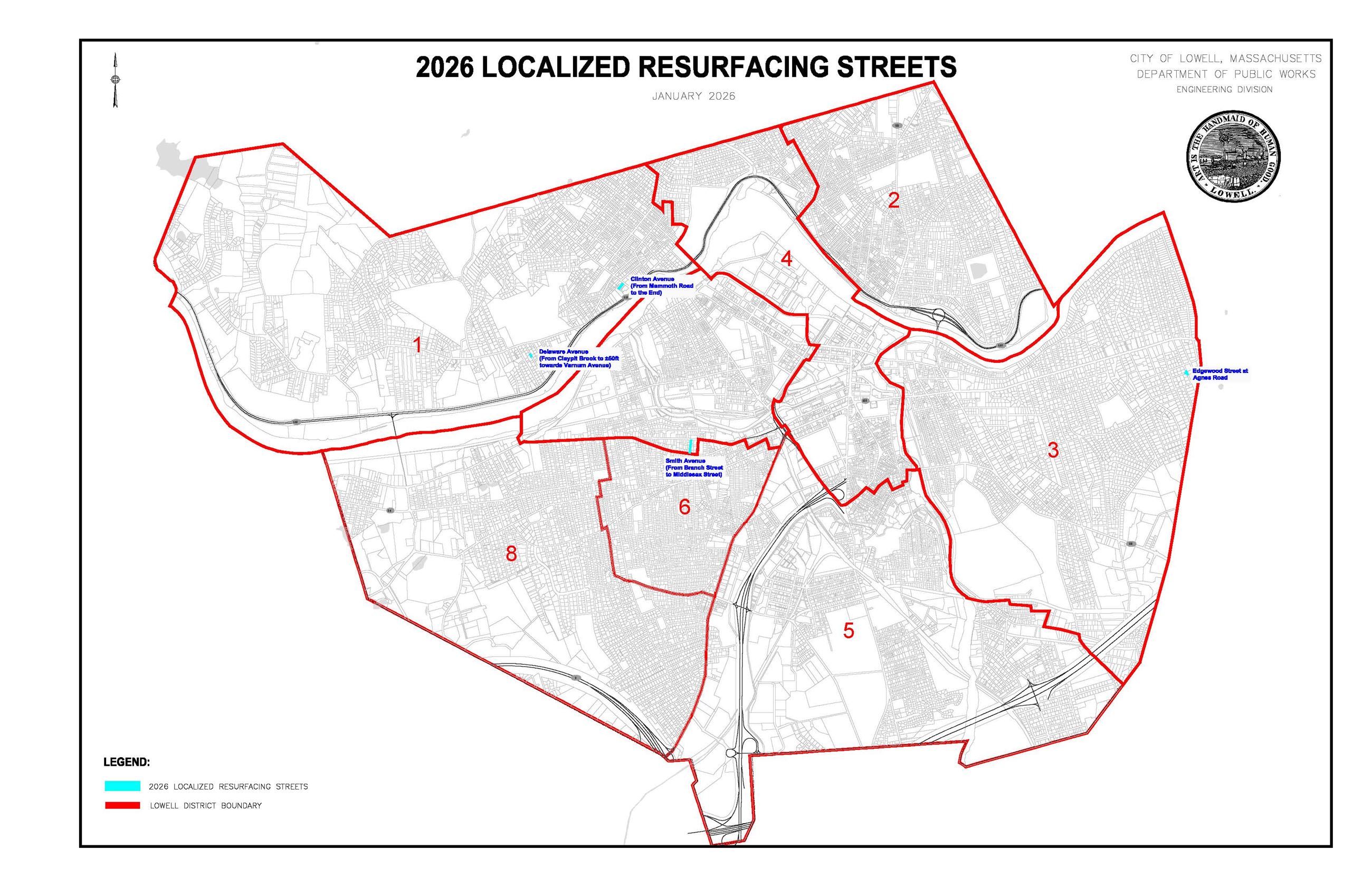 2026 Localized Paving Contract